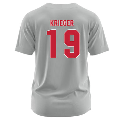 Miami of Ohio - NCAA Softball : Shelbie Krieger - Grey Jersey-1