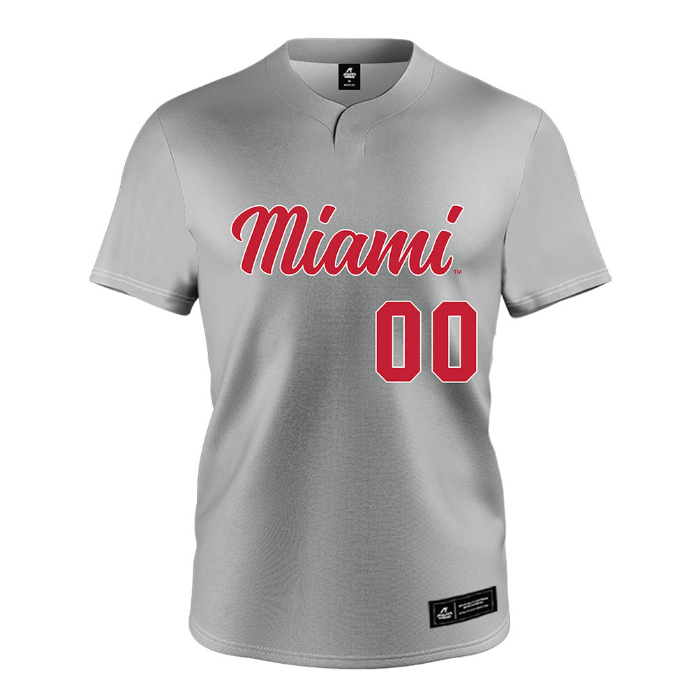 Miami of Ohio - NCAA Softball : Mckenna Campbell - Grey Jersey-0