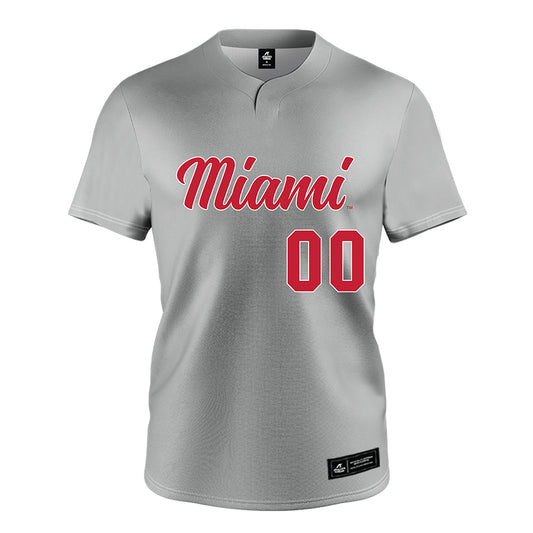 Miami of Ohio - NCAA Softball : Mckenna Campbell - Grey Jersey-0