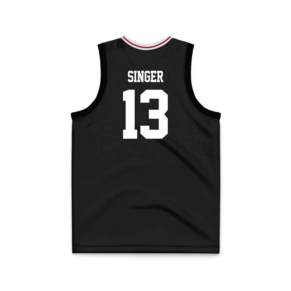 Miami of Ohio - NCAA Women's Basketball : Tamar Singer - Black Basketball Jersey-1