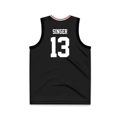 Miami of Ohio - NCAA Women's Basketball : Tamar Singer - Black Basketball Jersey-1