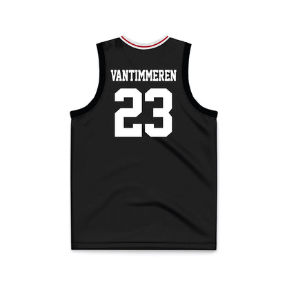 Miami of Ohio - NCAA Women's Basketball : Emily Vantimmeren - Black Basketball Jersey-1