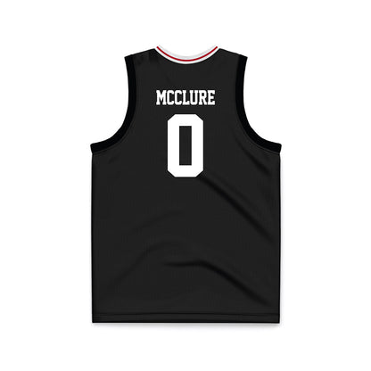 Miami of Ohio - NCAA Women's Basketball : Jaya McClure - Black Basketball Jersey-1
