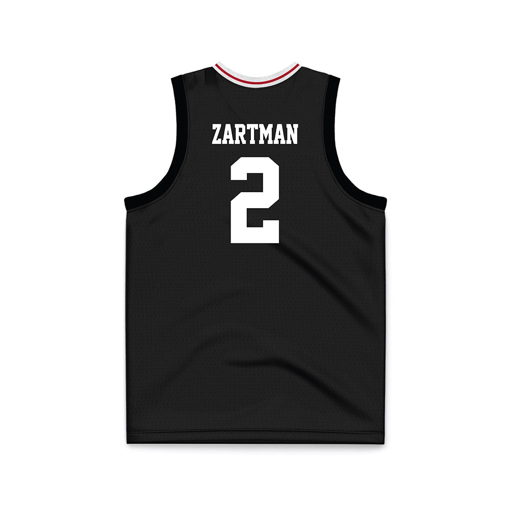 Miami of Ohio - NCAA Women's Basketball : Brooke Zartman - Black Basketball Jersey-1