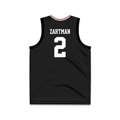 Miami of Ohio - NCAA Women's Basketball : Brooke Zartman - Black Basketball Jersey-1