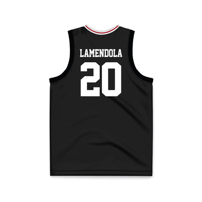 Miami of Ohio - NCAA Women's Basketball : Julianna LaMendola - Black Basketball Jersey-1