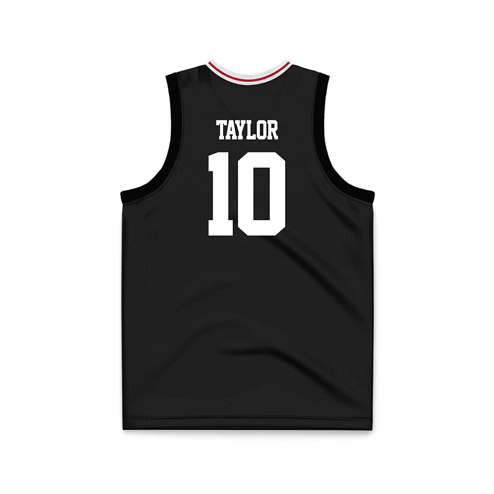Miami of Ohio - NCAA Women's Basketball : Macie Taylor - Black Basketball Jersey-1
