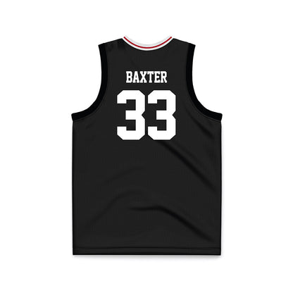 Miami of Ohio - NCAA Women's Basketball : Addison Baxter - Black Basketball Jersey-1