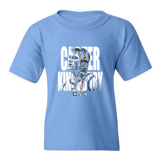 The Citadel - NCAA Men's Basketball : Carter Kingsbury - Collage Youth T-Shirt-0