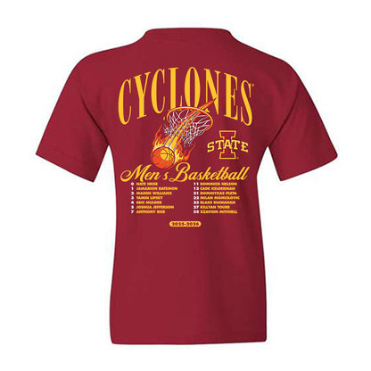 Iowa State - NCAA Men's Basketball : Roster Youth T-Shirt-1