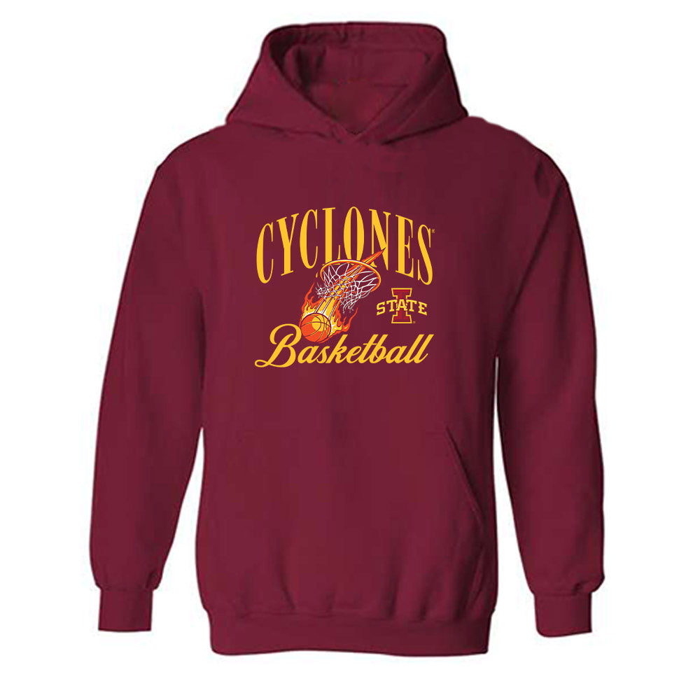 Iowa State - NCAA Men's Basketball : Roster Hooded Sweatshirt-0