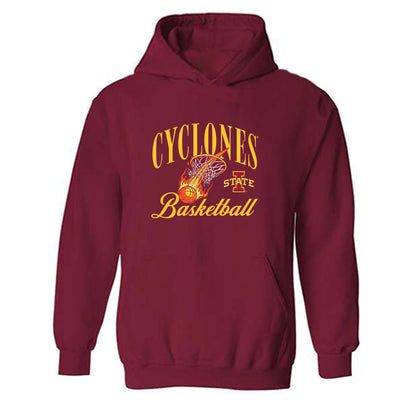 Iowa State - NCAA Men's Basketball : Roster Hooded Sweatshirt-0