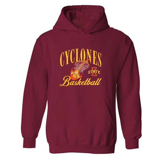 Iowa State - NCAA Men's Basketball : Roster Hooded Sweatshirt-0
