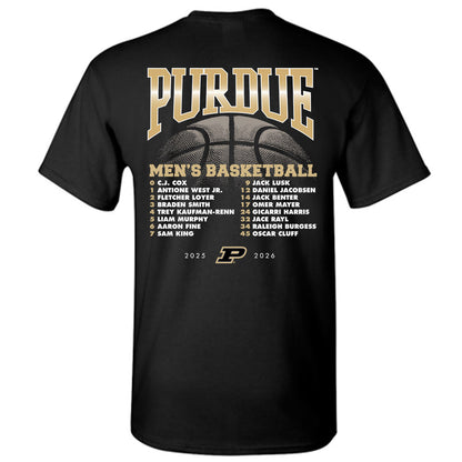Purdue - NCAA Men's Basketball : - 25-26 Roster T-Shirt-1