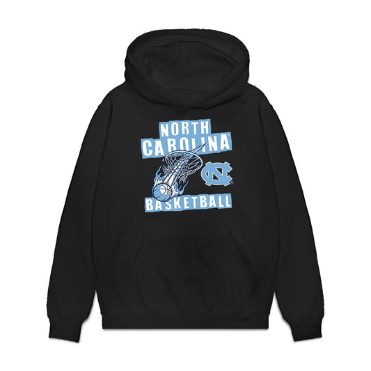 UNC - NCAA Men's Basketball : - Roster List Premium Hooded Sweatshirt-0