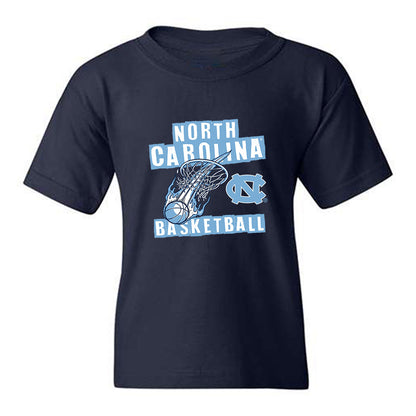 UNC - NCAA Men's Basketball : - Roster List Youth T-Shirt-0