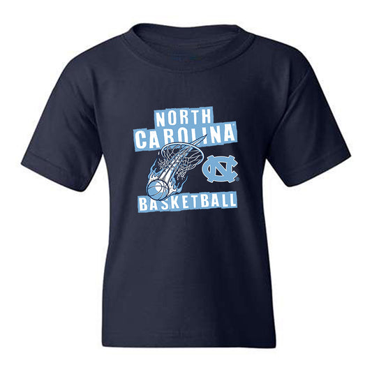 UNC - NCAA Men's Basketball : - Roster List Youth T-Shirt-0