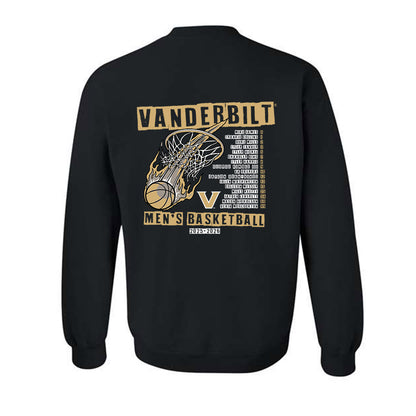 Vanderbilt - NCAA Men's Basketball : - 25-26 Roster Crewneck Sweatshirt-1