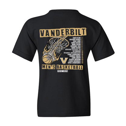 Vanderbilt - NCAA Men's Basketball : - 25-26 Roster Youth T-Shirt-1