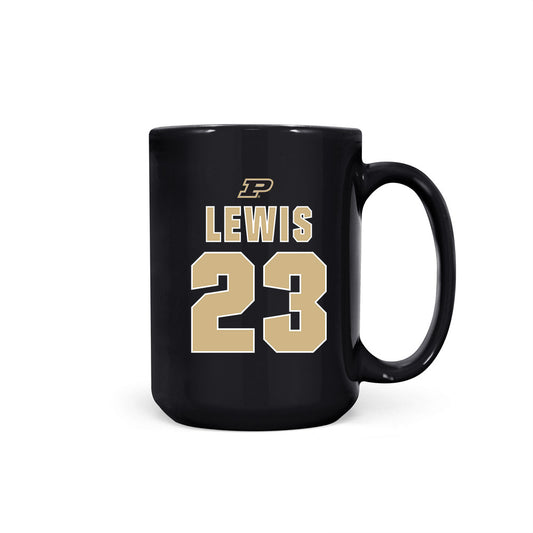 Purdue - NCAA Men's Basketball Legends : Troy Lewis - Coffee Mug-0