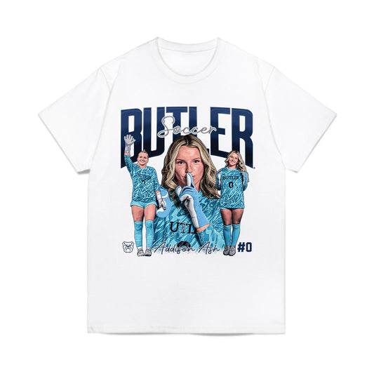 Butler - NCAA Women's Soccer : Addison Ash - Collage Comfort Colors T-Shirt-0