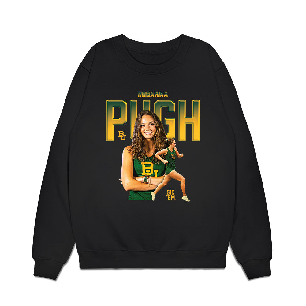 Baylor - NCAA Women's Track & Field : Rosanna Pugh - Collage Premium Crewneck Sweatshirt-0