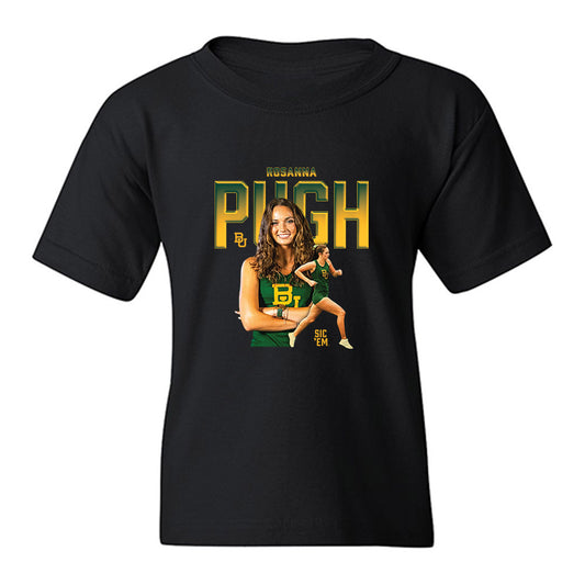 Baylor - NCAA Women's Track & Field : Rosanna Pugh - Collage Youth T-Shirt-0