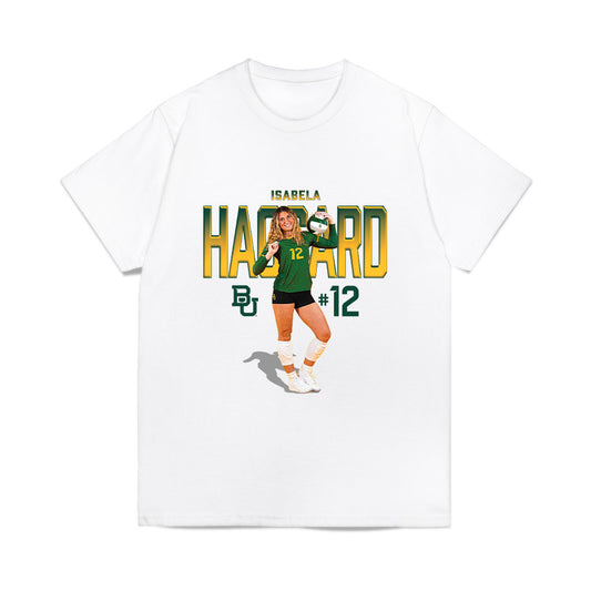 Baylor - NCAA Women's Volleyball : Isabela Haggard - Collage Comfort Colors T-Shirt-0