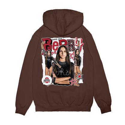 Ohio State - NCAA Women's Gymnastics : Sadie Jane Berry - Collage Premium Hooded Sweatshirt-1