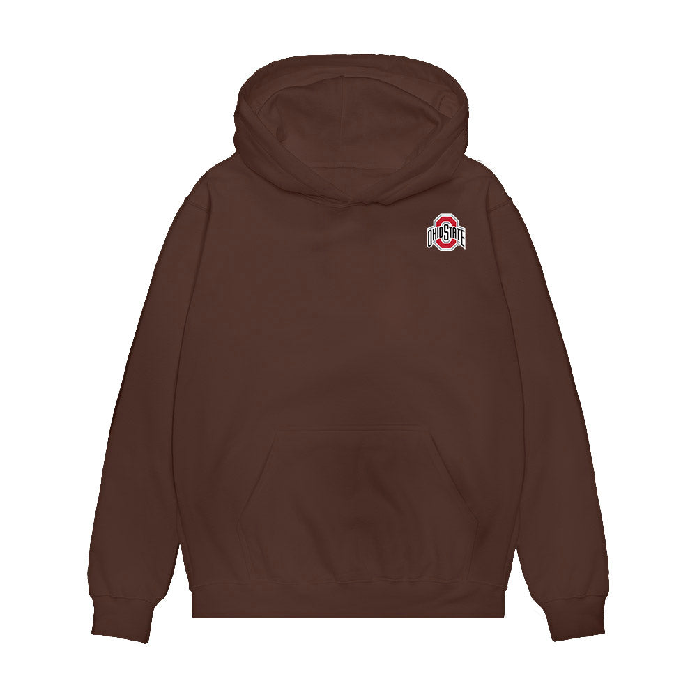 Ohio State - NCAA Women's Gymnastics : Sadie Jane Berry - Collage Premium Hooded Sweatshirt-0