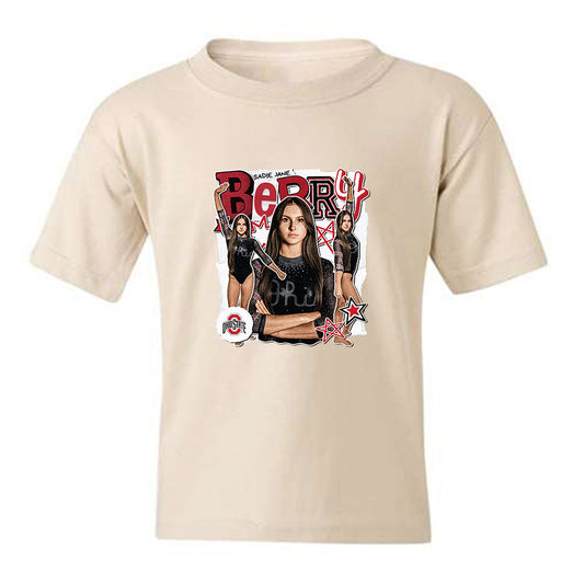 Ohio State - NCAA Women's Gymnastics : Sadie Jane Berry - Collage Youth T-Shirt-0