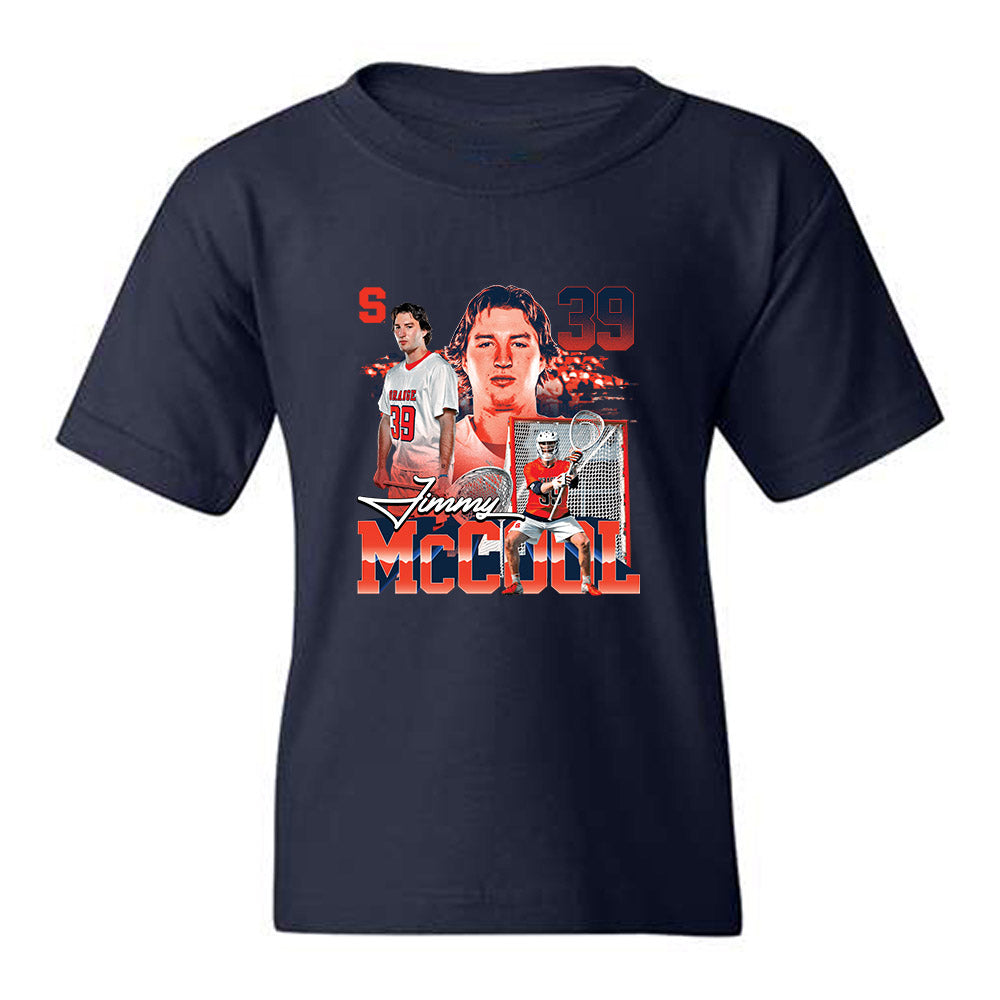 Syracuse - NCAA Men's Lacrosse : Jimmy Mccool - Youth T-Shirt-0