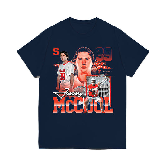 Syracuse - NCAA Men's Lacrosse : Jimmy Mccool - Comfort Colors T-Shirt-0