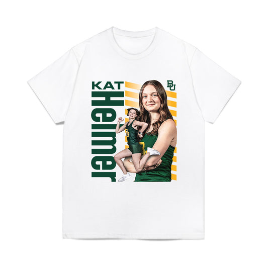 Baylor - NCAA Women's Cross Country : Kat Helmer - Collage Comfort Colors T-Shirt-0