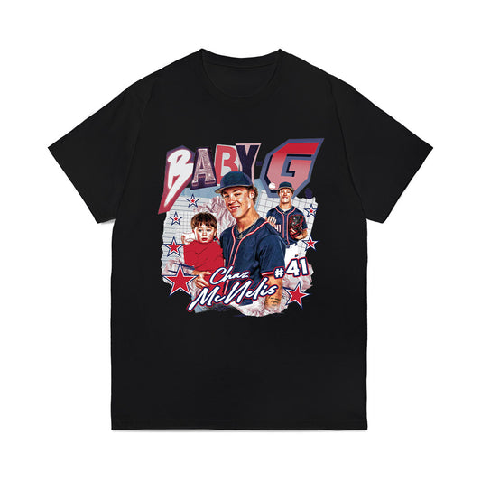 Arizona - NCAA Baseball : Chaz McNelis - Baby G Collage Comfort Colors T-Shirt-0