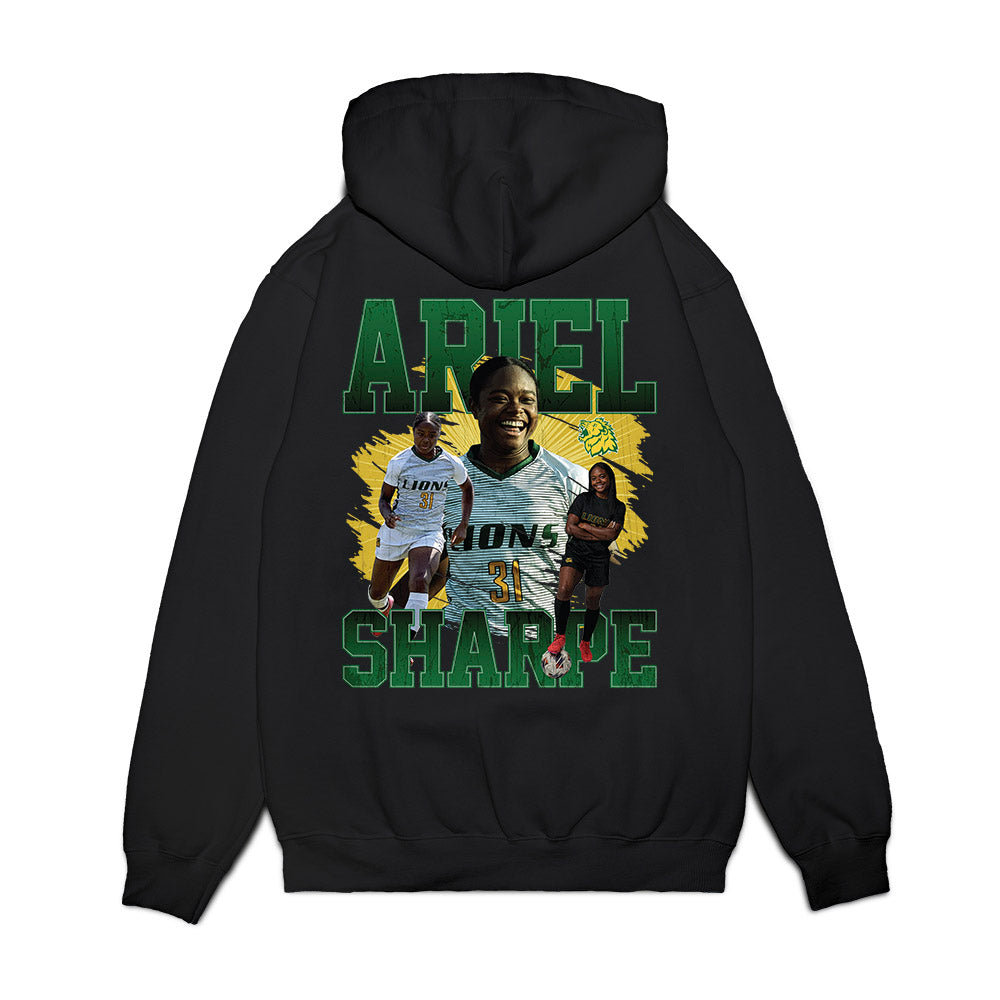 MSSU - NCAA Women's Soccer : Ariel Sharpe - Collage Premium Hooded Sweatshirt-1