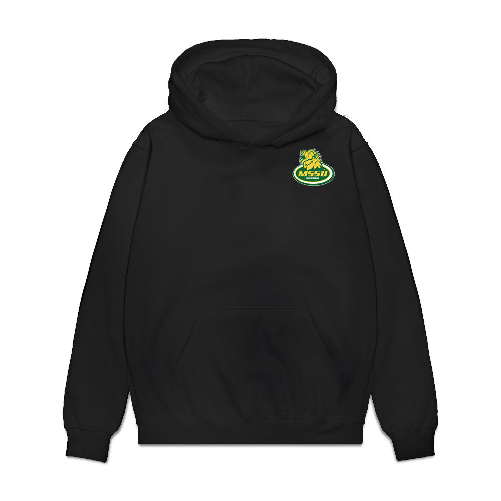 MSSU - NCAA Women's Soccer : Ariel Sharpe - Collage Premium Hooded Sweatshirt-0