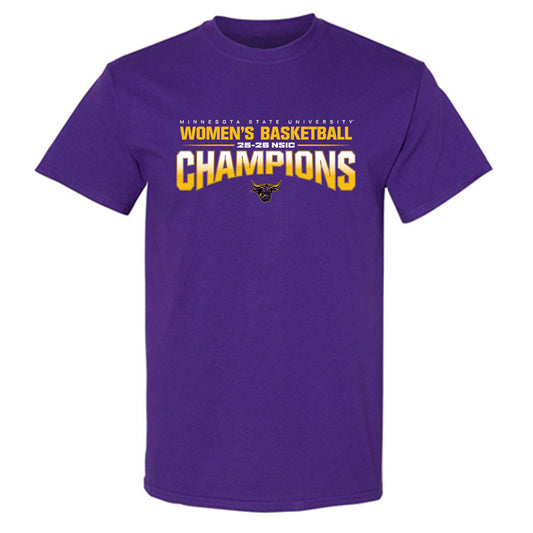 Minn. St. - NCAA Women's Basketball : - 25-26 NSIC Champions T-Shirt-0