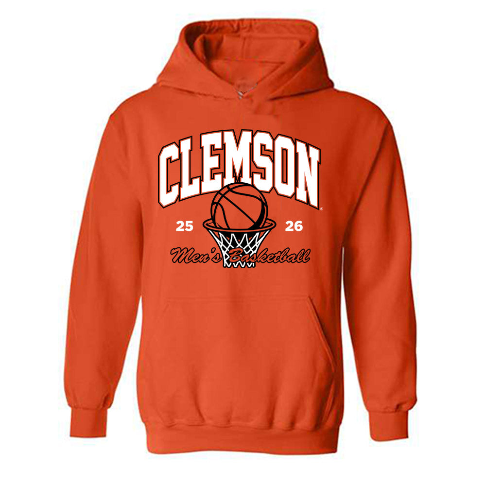 Clemson - NCAA Men's Basketball : - Roster Hooded Sweatshirt-0