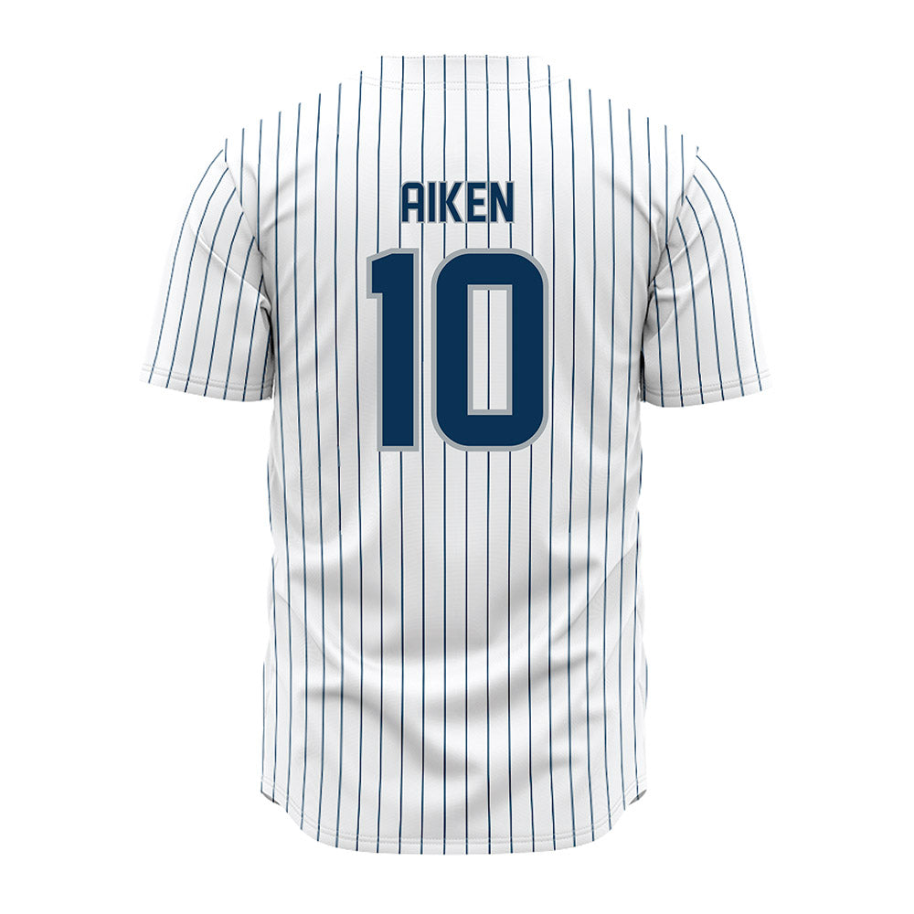 Old Dominion - NCAA Baseball : Travis Aiken - Pinstripe Jersey-1