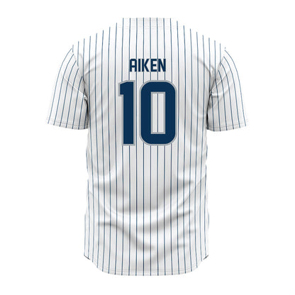 Old Dominion - NCAA Baseball : Travis Aiken - Pinstripe Jersey-1