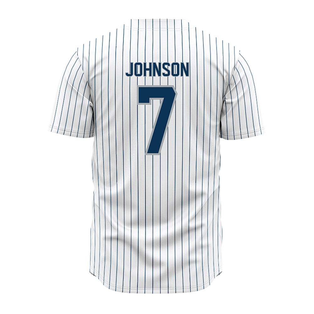 Old Dominion - NCAA Baseball : Will Johnson - Pinstripe Jersey-1