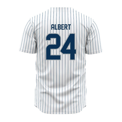 Old Dominion - NCAA Baseball : Davis Albert - Pinstripe Jersey-1