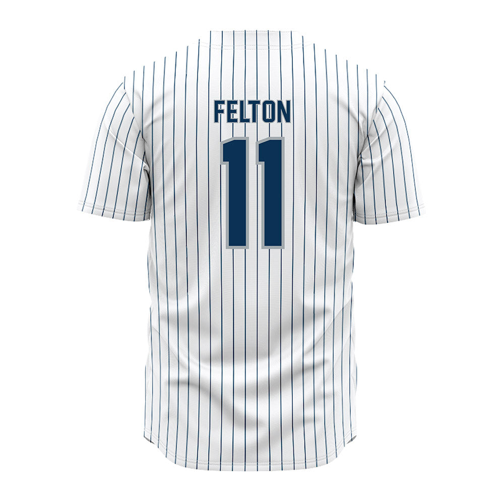 Old Dominion - NCAA Baseball : Nick Felton - Pinstripe Jersey-1