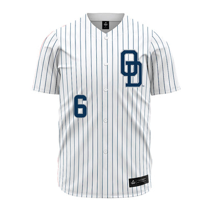 Old Dominion - NCAA Baseball : Jake Wagner - Pinstripe Jersey-0