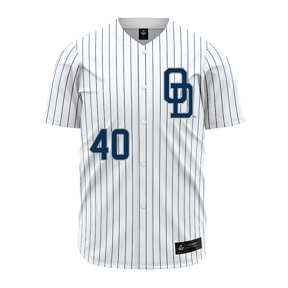 Old Dominion - NCAA Baseball : Kenneth Price - Pinstripe Jersey-0