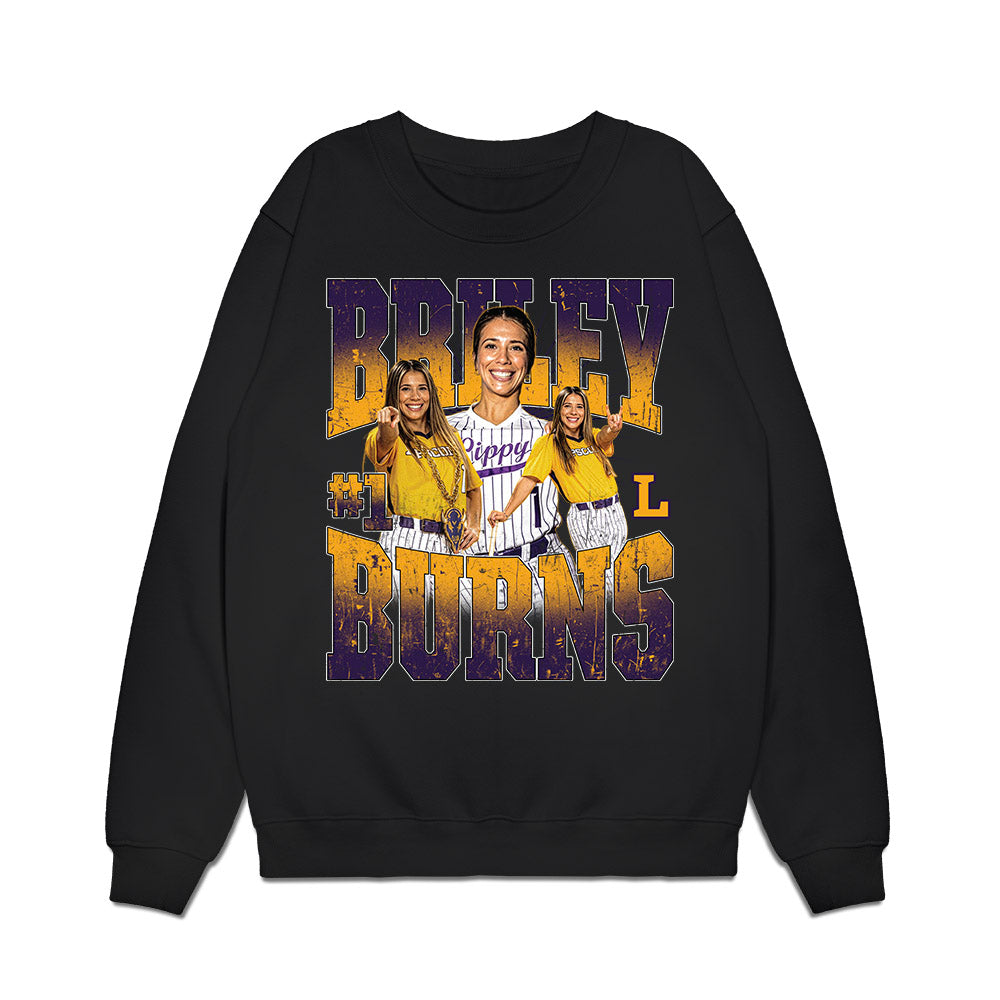 Lipscomb - NCAA Softball : Briley Burns - Collage Premium Crewneck Sweatshirt-0