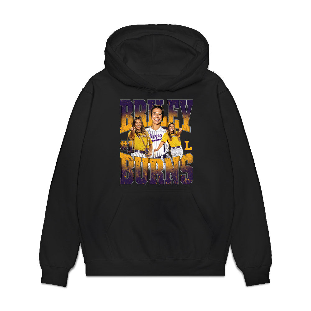 Lipscomb - NCAA Softball : Briley Burns - Collage Premium Hooded Sweatshirt-0