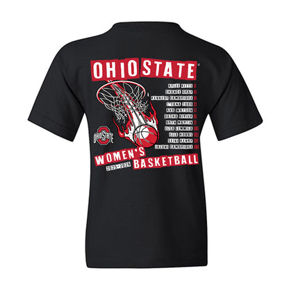 Ohio State - NCAA Women's Basketball : - 25-26 Roster Youth T-Shirt-1
