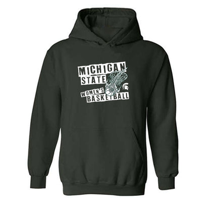 Michigan State - NCAA Women's Basketball : Roster Hooded Sweatshirt-0